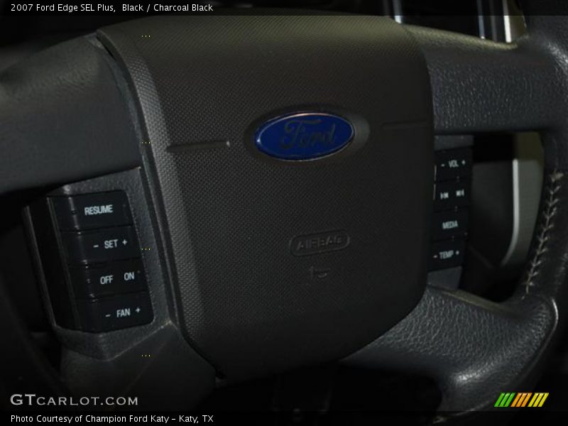 Black / Charcoal Black 2007 Ford Edge SEL Plus