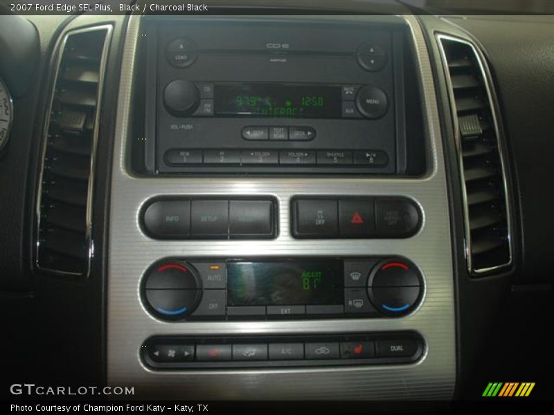 Black / Charcoal Black 2007 Ford Edge SEL Plus