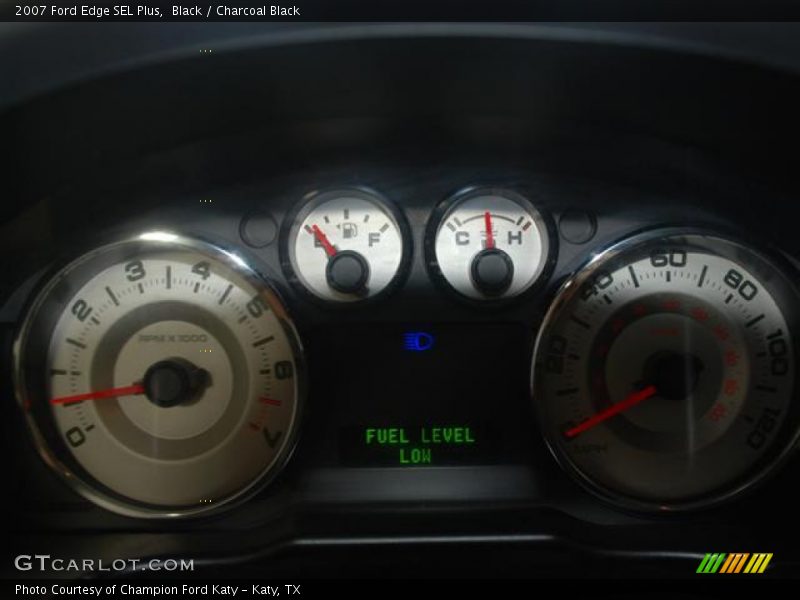 Black / Charcoal Black 2007 Ford Edge SEL Plus
