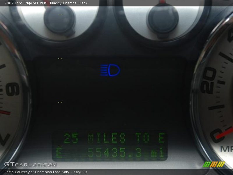 Black / Charcoal Black 2007 Ford Edge SEL Plus