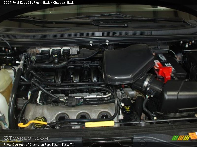 Black / Charcoal Black 2007 Ford Edge SEL Plus
