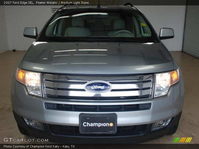 Pewter Metallic / Medium Light Stone 2007 Ford Edge SEL