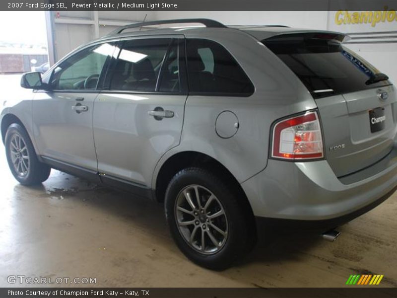 Pewter Metallic / Medium Light Stone 2007 Ford Edge SEL