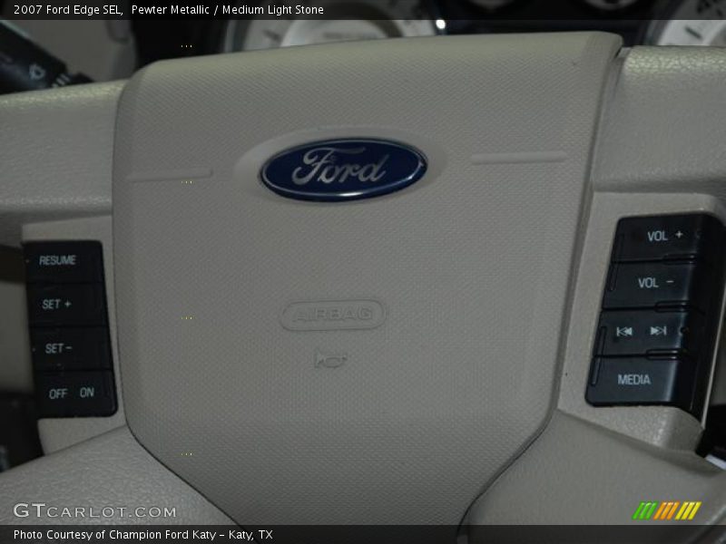 Pewter Metallic / Medium Light Stone 2007 Ford Edge SEL