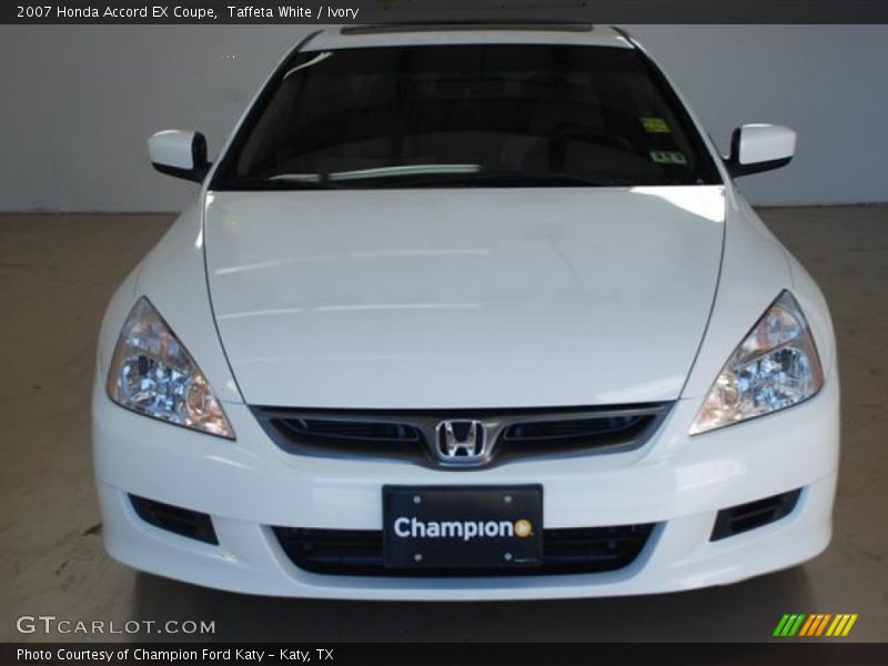Taffeta White / Ivory 2007 Honda Accord EX Coupe