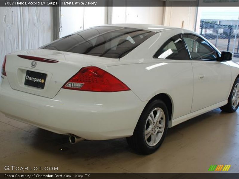 Taffeta White / Ivory 2007 Honda Accord EX Coupe