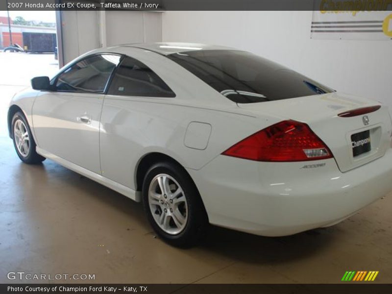 Taffeta White / Ivory 2007 Honda Accord EX Coupe