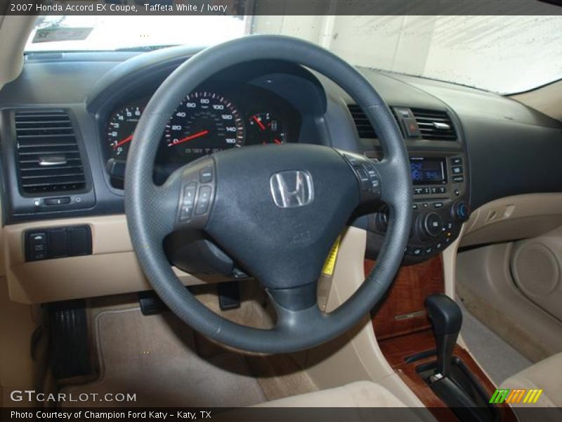 Taffeta White / Ivory 2007 Honda Accord EX Coupe
