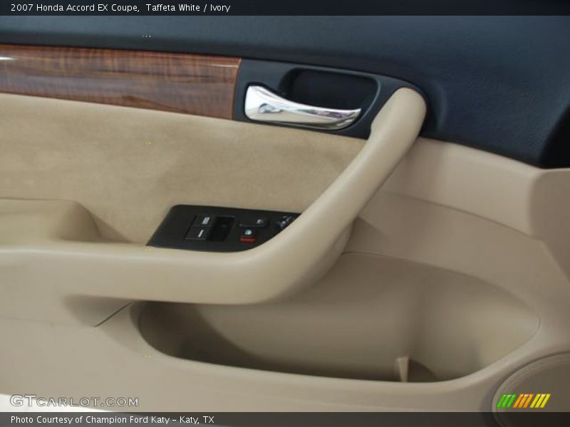 Taffeta White / Ivory 2007 Honda Accord EX Coupe