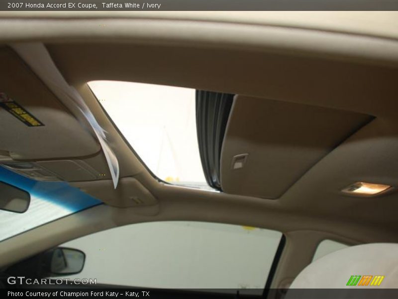 Taffeta White / Ivory 2007 Honda Accord EX Coupe