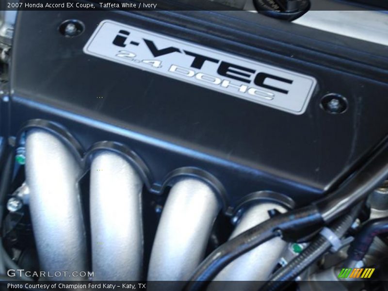 Taffeta White / Ivory 2007 Honda Accord EX Coupe