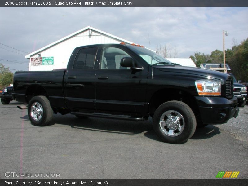 Black / Medium Slate Gray 2006 Dodge Ram 2500 ST Quad Cab 4x4