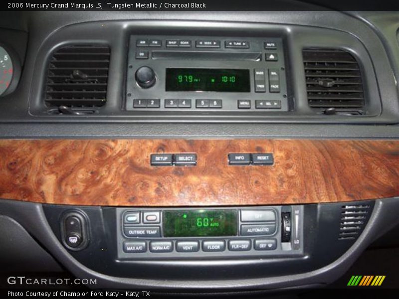 Tungsten Metallic / Charcoal Black 2006 Mercury Grand Marquis LS