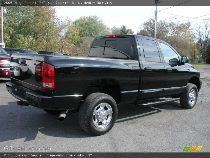 Black / Medium Slate Gray 2006 Dodge Ram 2500 ST Quad Cab 4x4