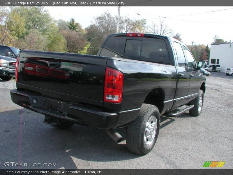 Black / Medium Slate Gray 2006 Dodge Ram 2500 ST Quad Cab 4x4