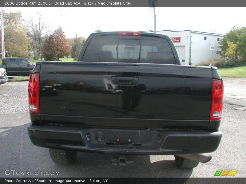 Black / Medium Slate Gray 2006 Dodge Ram 2500 ST Quad Cab 4x4