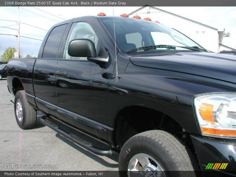 Black / Medium Slate Gray 2006 Dodge Ram 2500 ST Quad Cab 4x4