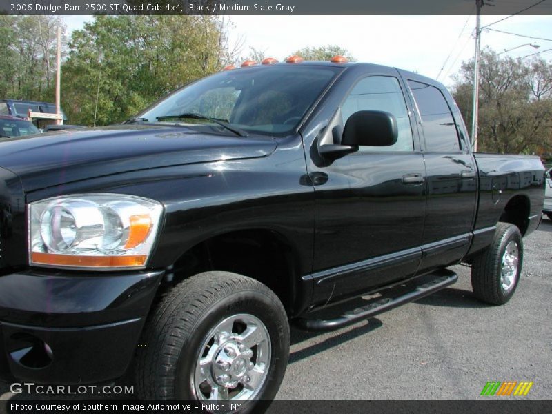 Black / Medium Slate Gray 2006 Dodge Ram 2500 ST Quad Cab 4x4