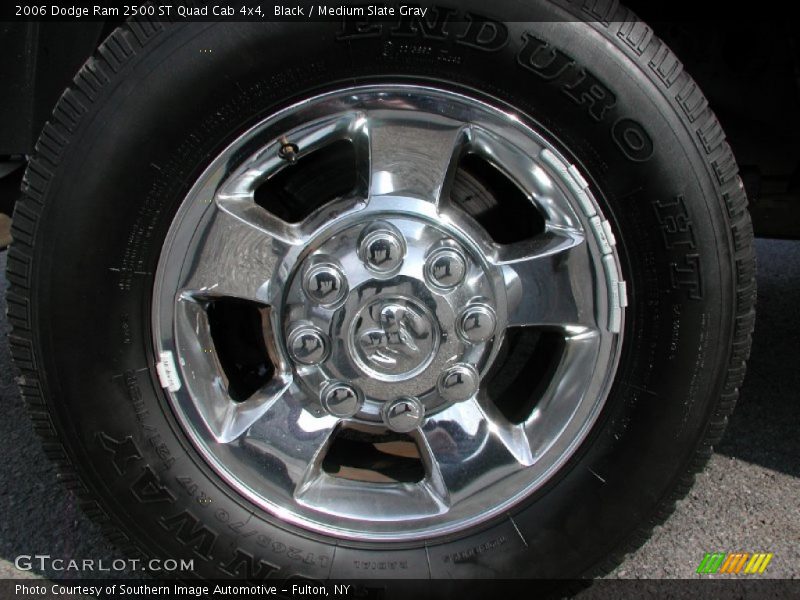 Black / Medium Slate Gray 2006 Dodge Ram 2500 ST Quad Cab 4x4