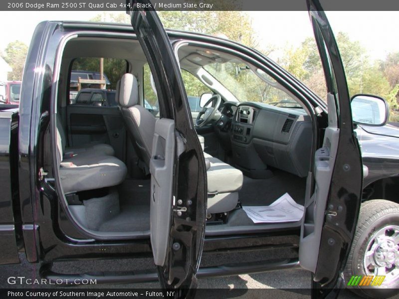 Black / Medium Slate Gray 2006 Dodge Ram 2500 ST Quad Cab 4x4