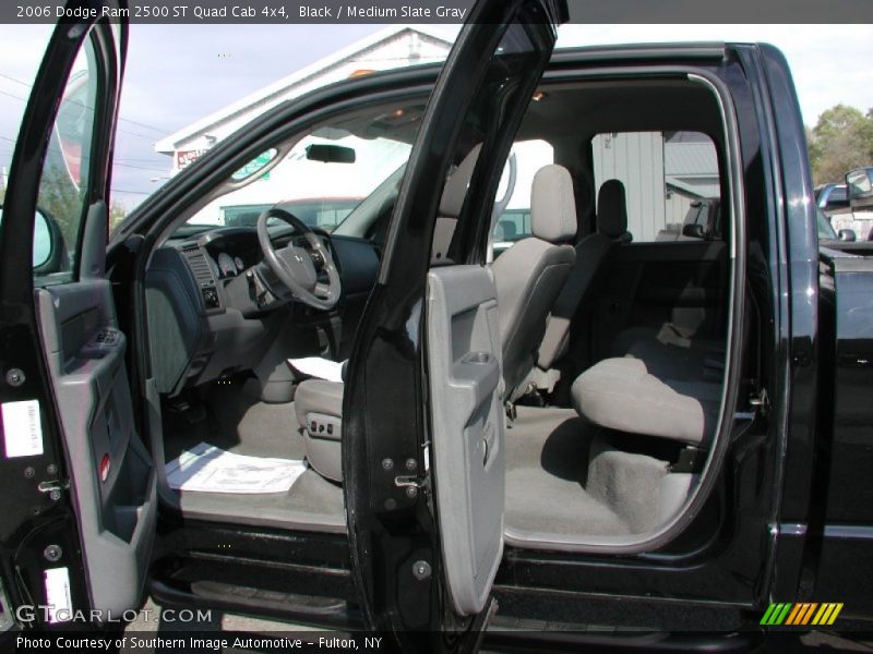 Black / Medium Slate Gray 2006 Dodge Ram 2500 ST Quad Cab 4x4