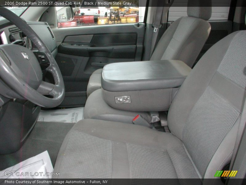 Black / Medium Slate Gray 2006 Dodge Ram 2500 ST Quad Cab 4x4