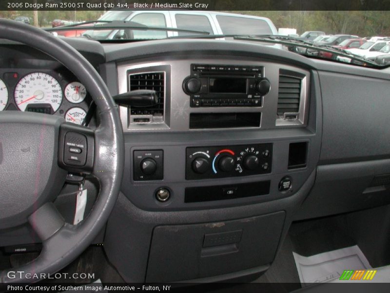 Black / Medium Slate Gray 2006 Dodge Ram 2500 ST Quad Cab 4x4