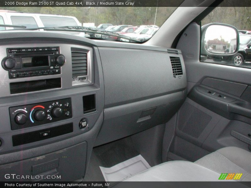 Black / Medium Slate Gray 2006 Dodge Ram 2500 ST Quad Cab 4x4