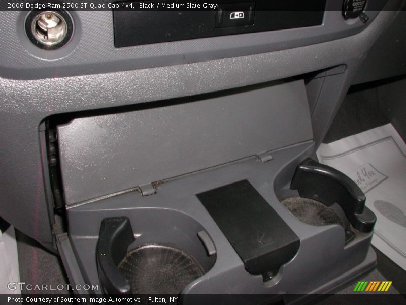 Black / Medium Slate Gray 2006 Dodge Ram 2500 ST Quad Cab 4x4