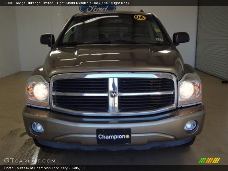 Light Khaki Metallic / Dark Khaki/Light Khaki 2006 Dodge Durango Limited