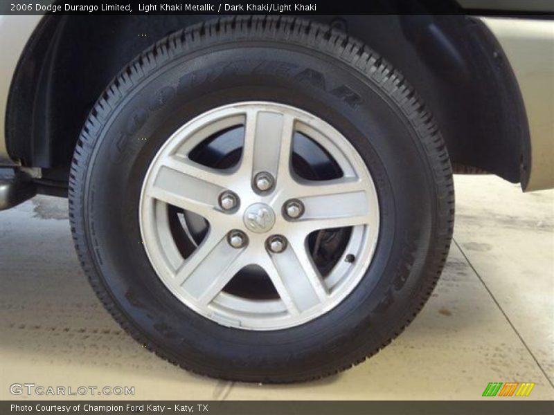 Light Khaki Metallic / Dark Khaki/Light Khaki 2006 Dodge Durango Limited