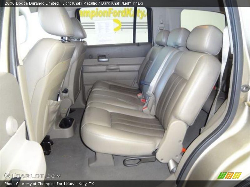 Light Khaki Metallic / Dark Khaki/Light Khaki 2006 Dodge Durango Limited
