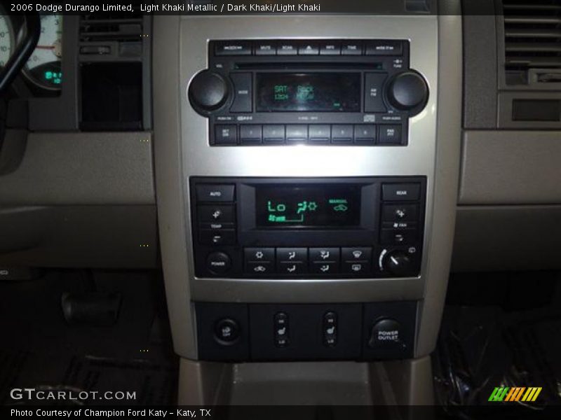 Light Khaki Metallic / Dark Khaki/Light Khaki 2006 Dodge Durango Limited