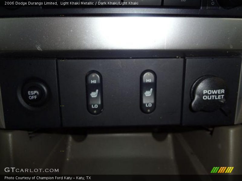 Light Khaki Metallic / Dark Khaki/Light Khaki 2006 Dodge Durango Limited