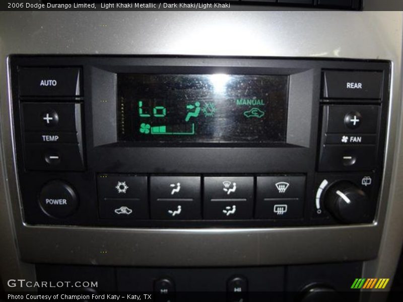 Light Khaki Metallic / Dark Khaki/Light Khaki 2006 Dodge Durango Limited