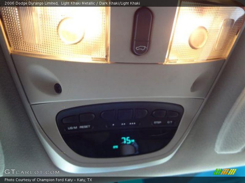 Light Khaki Metallic / Dark Khaki/Light Khaki 2006 Dodge Durango Limited