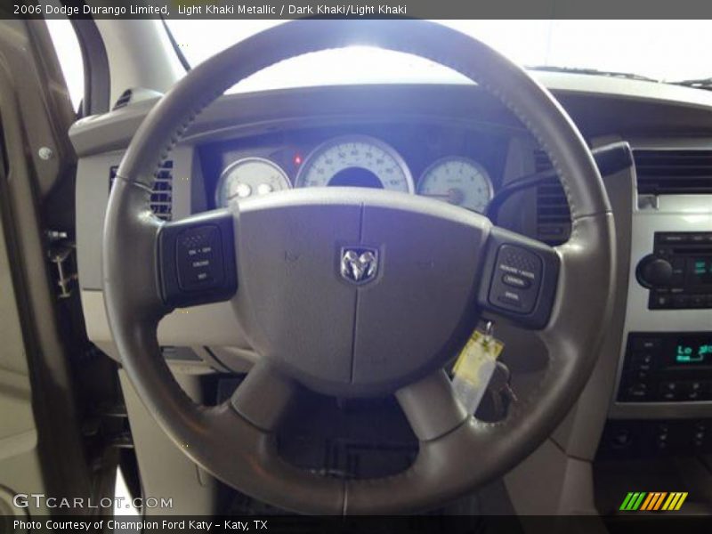 Light Khaki Metallic / Dark Khaki/Light Khaki 2006 Dodge Durango Limited