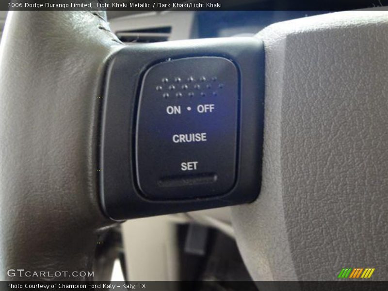 Light Khaki Metallic / Dark Khaki/Light Khaki 2006 Dodge Durango Limited