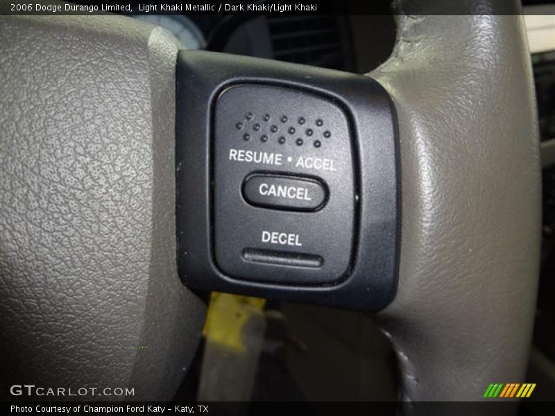 Light Khaki Metallic / Dark Khaki/Light Khaki 2006 Dodge Durango Limited
