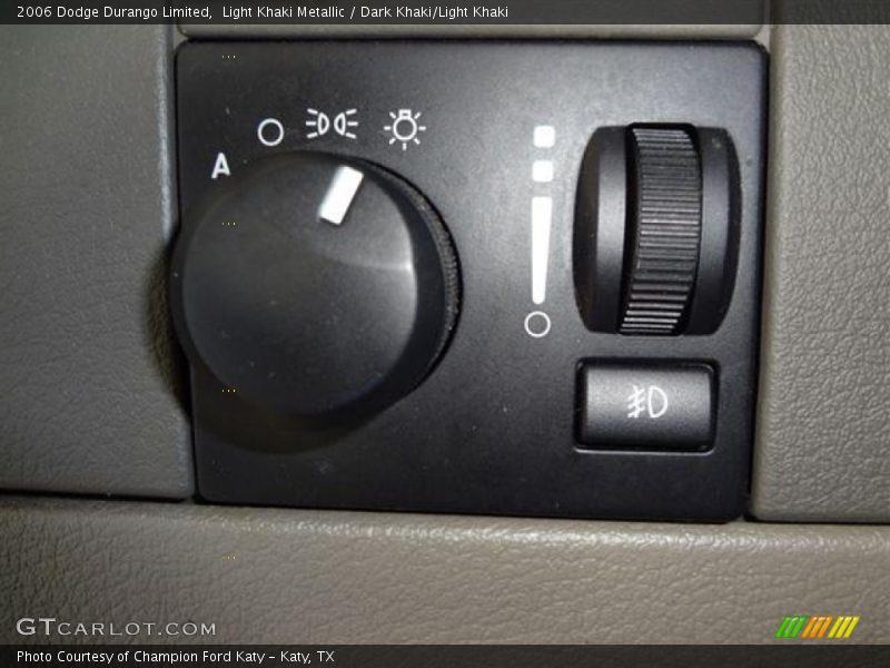 Light Khaki Metallic / Dark Khaki/Light Khaki 2006 Dodge Durango Limited