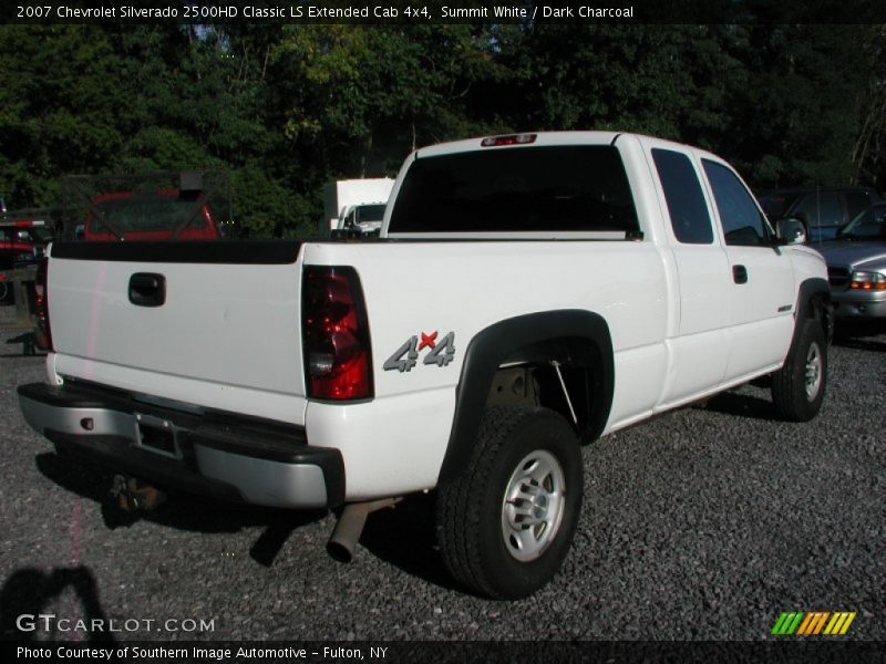  2007 Silverado 2500HD Classic LS Extended Cab 4x4 Summit White