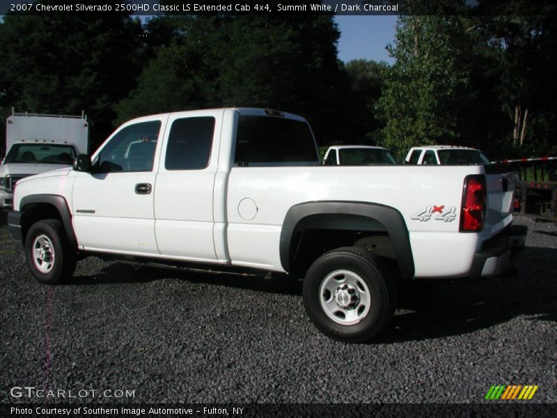 Summit White / Dark Charcoal 2007 Chevrolet Silverado 2500HD Classic LS Extended Cab 4x4