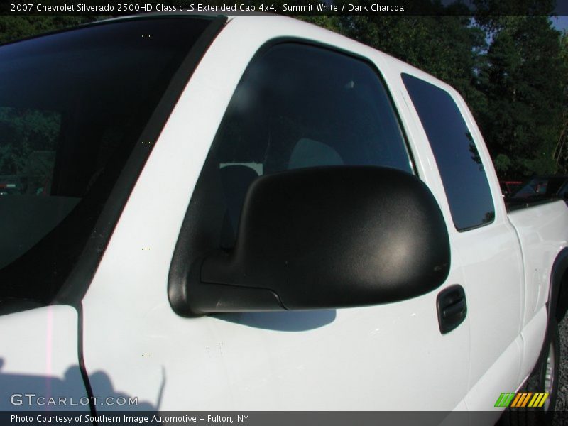 Summit White / Dark Charcoal 2007 Chevrolet Silverado 2500HD Classic LS Extended Cab 4x4