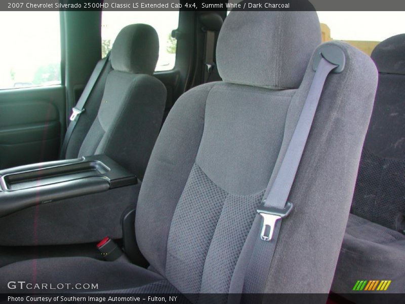 Summit White / Dark Charcoal 2007 Chevrolet Silverado 2500HD Classic LS Extended Cab 4x4