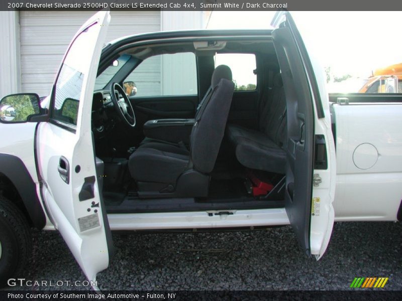 Summit White / Dark Charcoal 2007 Chevrolet Silverado 2500HD Classic LS Extended Cab 4x4