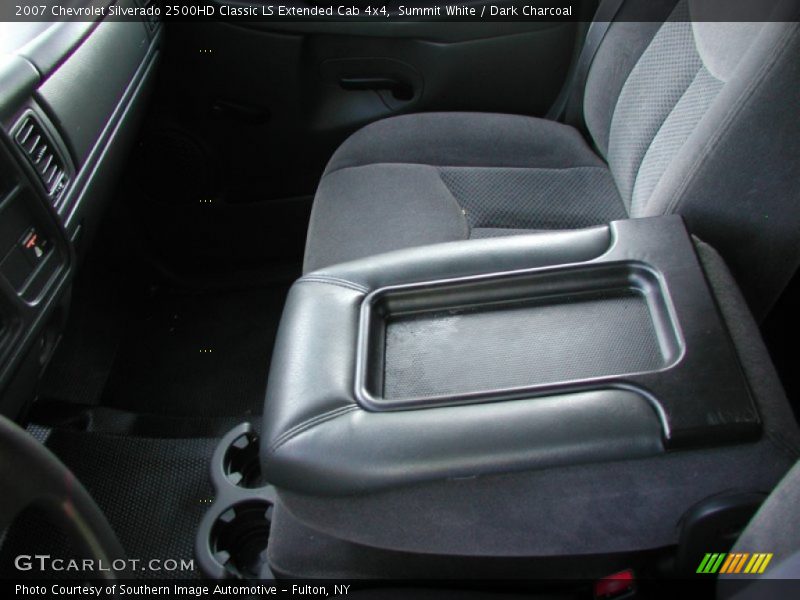 Summit White / Dark Charcoal 2007 Chevrolet Silverado 2500HD Classic LS Extended Cab 4x4