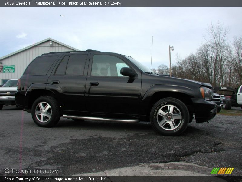 Black Granite Metallic / Ebony 2009 Chevrolet TrailBlazer LT 4x4