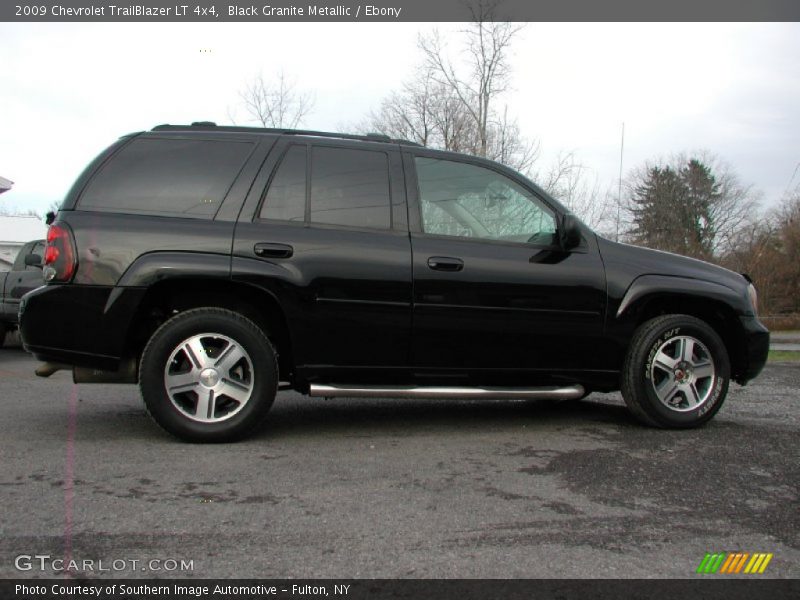 Black Granite Metallic / Ebony 2009 Chevrolet TrailBlazer LT 4x4