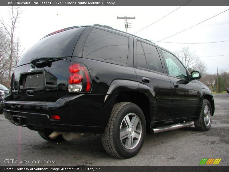 Black Granite Metallic / Ebony 2009 Chevrolet TrailBlazer LT 4x4