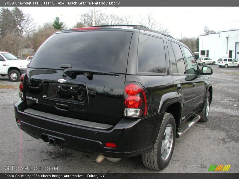 Black Granite Metallic / Ebony 2009 Chevrolet TrailBlazer LT 4x4